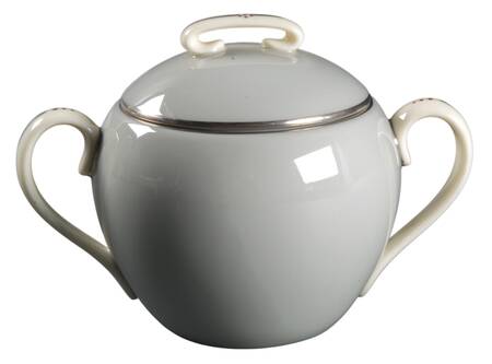 Dubarry Gray Sugar Bowl & Lid