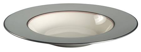 Dubarry Gray Rim Soup Bowl