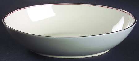 Dubarry Gray 9" Oval Vegetable Bowl