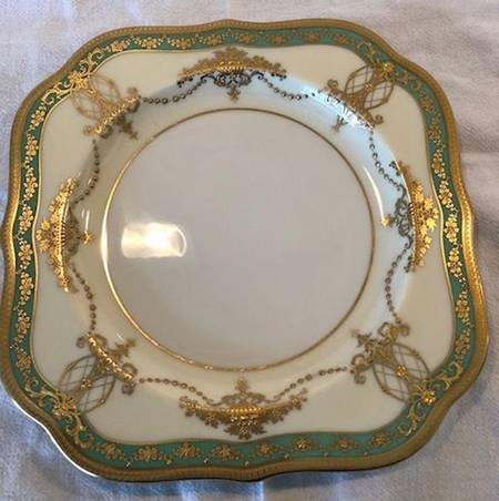 E306g Square Salad Plate