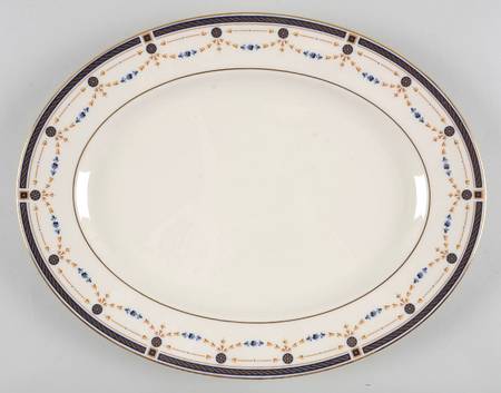 Eaton Knoll 13" Oval Serving Platter by Lenox