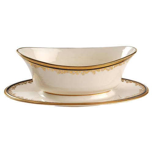 Eclipse Gravy Boat with Attached Underplate