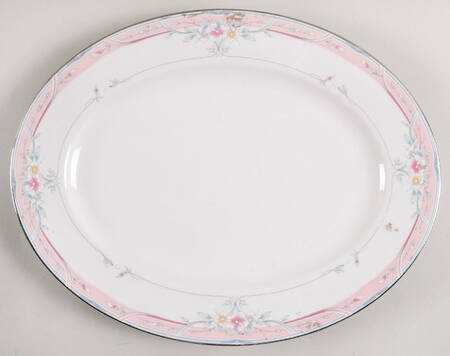 Emily 13" Oval Serving Platter