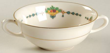 Empress Flat Cream Soup Bowl