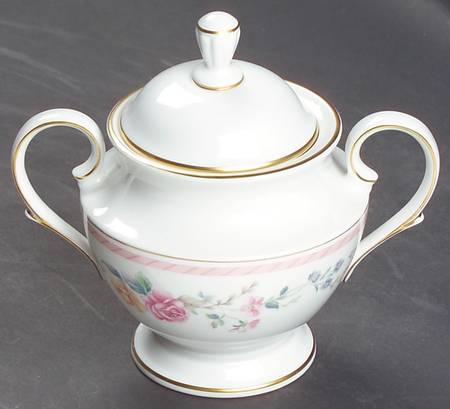 English Rose Sugar Bowl & Lid