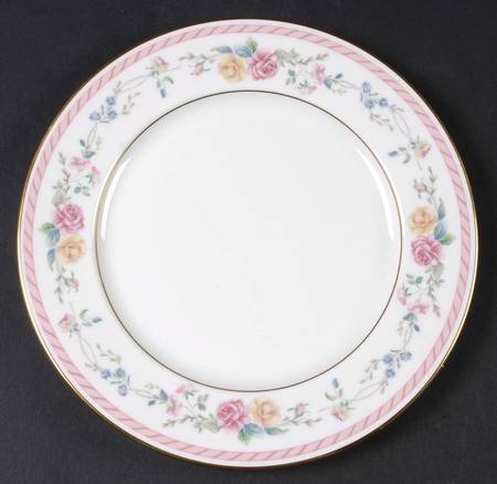 English Rose Salad Plate
