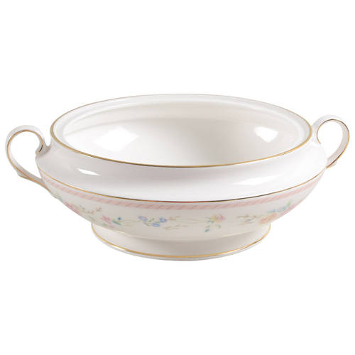 English Rose Round Vegetable No Lid