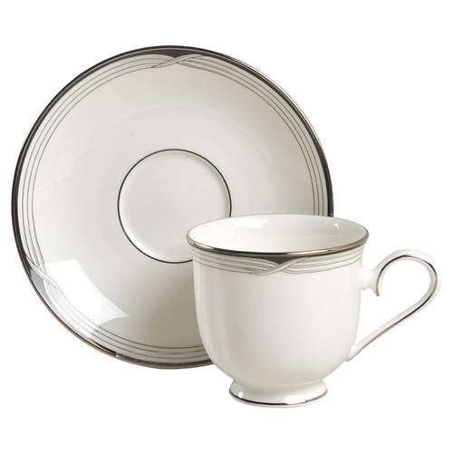 Erin Footed Cup & Saucer Set
