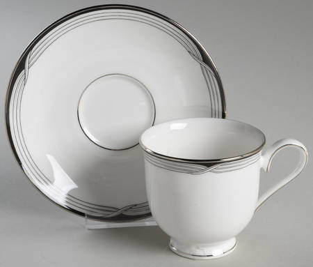 Erin Footed Cup & Saucer Set