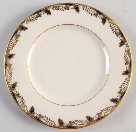 Essex Cobalt Blue (Smooth) Bread & Butter Plate by Lenox