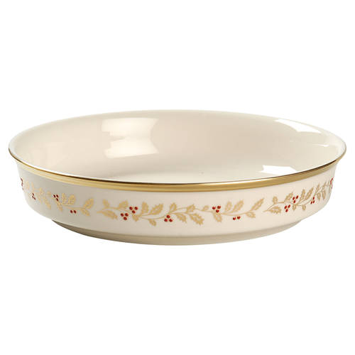Eternal Christmas Coupe Soup Bowl by Lenox