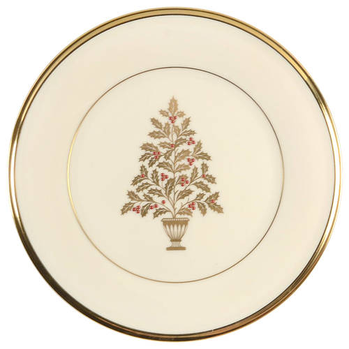 Eternal Christmas Salad Plate by Lenox