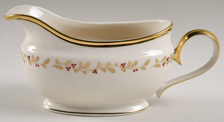 Eternal Christmas Gravy Boat by Lenox