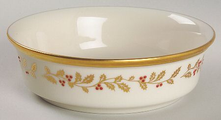 Eternal Christmas Fruit/Dessert (Sauce) Bowl by Lenox