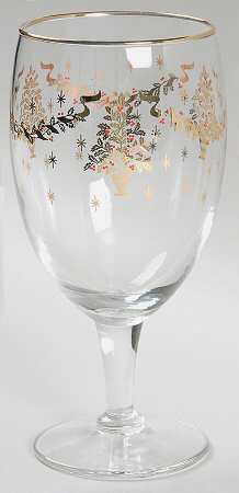 Eternal Christmas 12 Oz Glassware Iced Tea