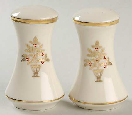 Eternal Christmas Salt & Pepper Set by Lenox