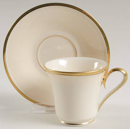 Eternal Footed Demitasse Cup & Saucer Set