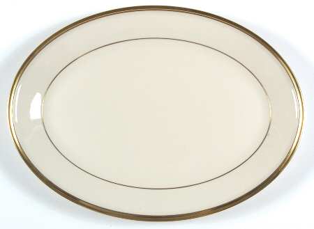 Eternal 13" Oval Serving Platter by Lenox