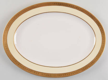 Evanston 13" Oval Serving Platter by Lenox