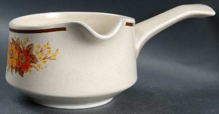 Fall Blossoms Gravy Boat