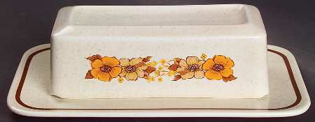 Fall Blossoms 1/4 Lb Covered Butter