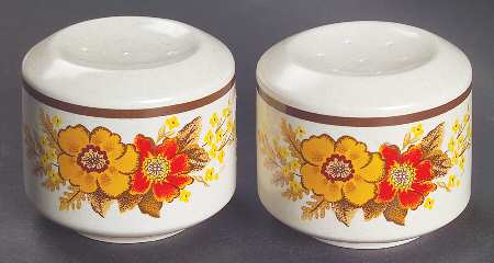 Fall Blossoms Salt & Pepper Set