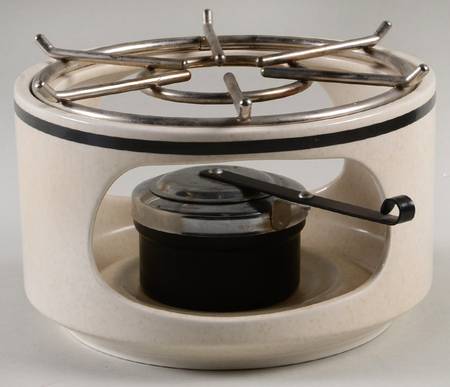 Fall Bounty Warmer Stand, Metal Rack & Burner