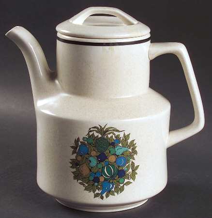 Fall Bounty Coffee Pot & Lid