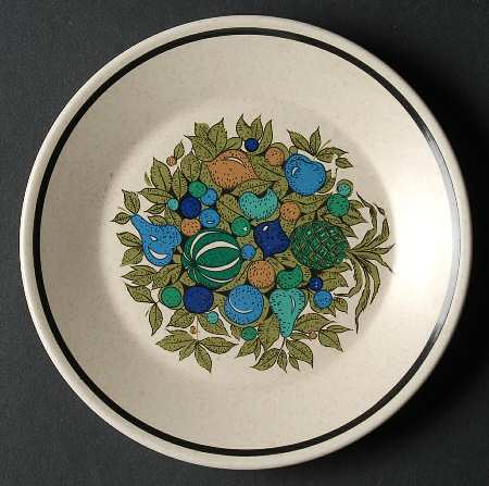 Fall Bounty Bread & Butter Plate