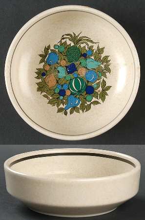 Fall Bounty Coupe Cereal Bowl