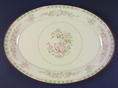 Fair Isle 16" Oval Serving Platter by Lenox