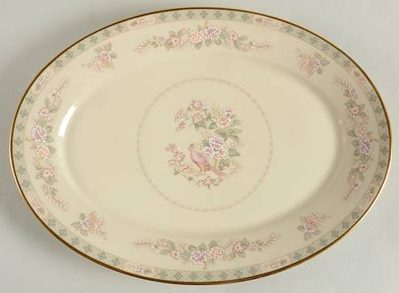 Fair Isle 13" Oval Serving Platter