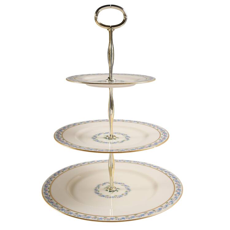 Fairmount 13 7/8"-14 1/4" 3-Tiered Serving Tray(DP,SP,BB) HC
