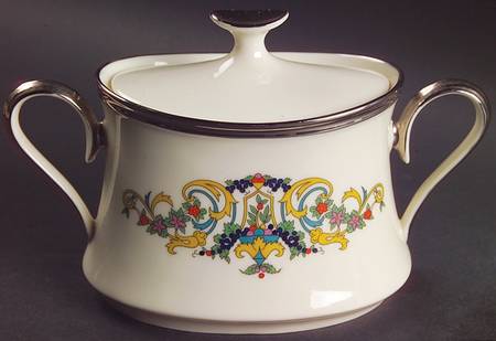 Fair Lady Sugar Bowl & Lid