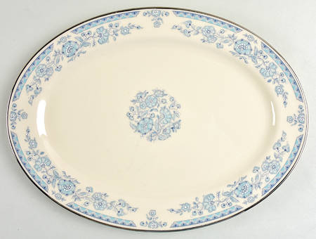 Fanciful 13" Oval Serving Platter