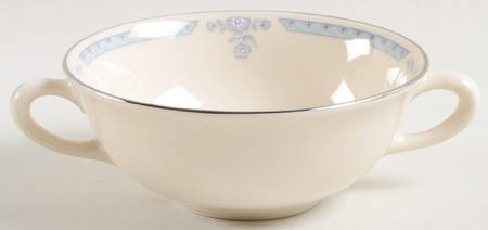 Fanciful Flat Cream Soup Bowl