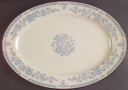 Fanciful 16" Oval Serving Platter