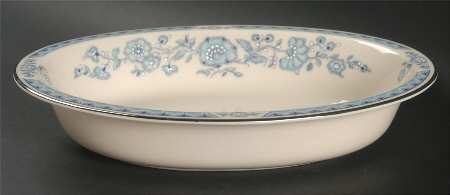 Fanciful 9" Oval Vegetable Bowl
