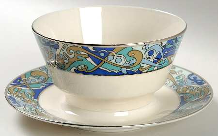 Fantasies Gravy Boat with Attached Underplate