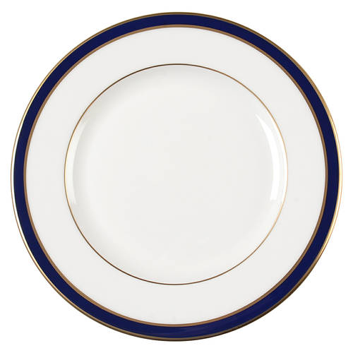 Federal Cobalt Salad Plate