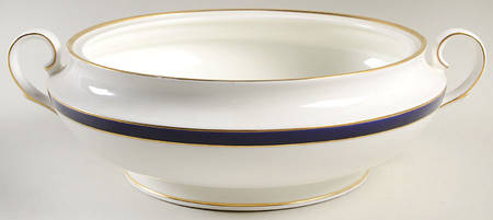 Federal Cobalt Round Vegetable No Lid