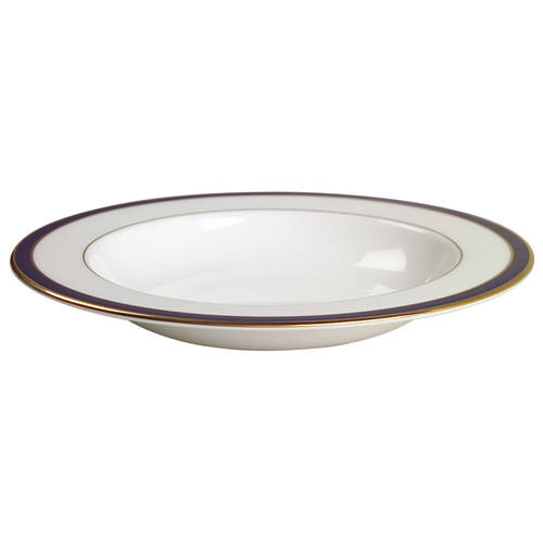 Federal Cobalt Rim Soup Bowl