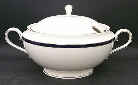 Federal Cobalt Tureen &  Lid