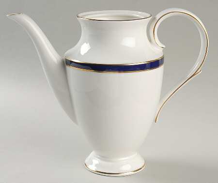 Federal Cobalt Coffee Pot No Lid