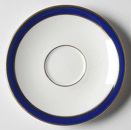 Federal Cobalt Saucer for Demitasse Cup