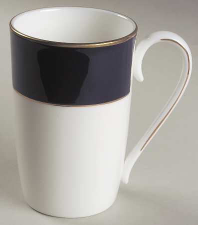 Federal Cobalt Accent Mug