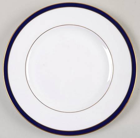 Federal Cobalt Millennium Dinner Plate