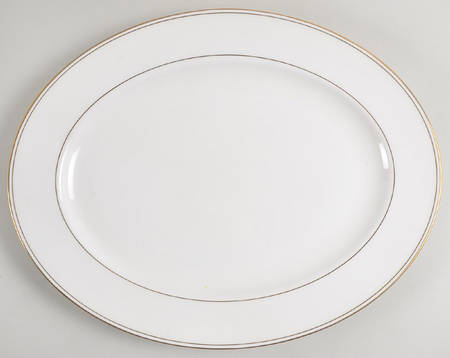 Federal Gold (Discontinued 2005) 16" Oval Serving Platter