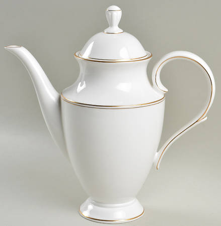 Federal Gold (Discontinued 2005) Coffee Pot & Lid