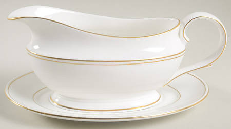 Federal Gold (Discontinued 2005) Gravy Boat & Underplate